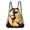 Halloween Witch Bat Drawstring Candy Bag