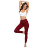 Yoga Pants Sport Leggings Running Gym Stretch Sports Solid Color Long Pants
