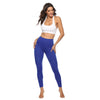 Yoga Pants Sport Leggings Running Gym Stretch Sports Solid Color Long Pants