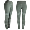 Yoga Pants Sport Leggings Running Gym Stretch Sports Solid Color Long Pants