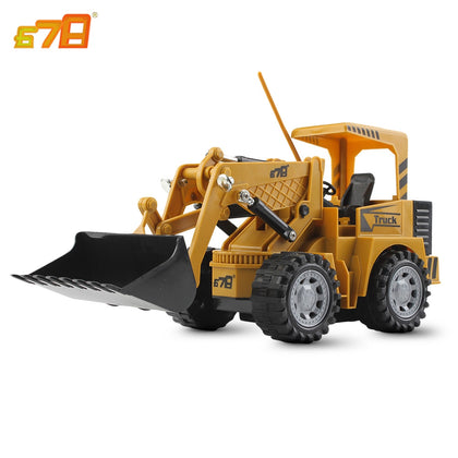 8071E 2.4G Remote Control 5-channel Simulation RC Forklift Truck Toy Gift