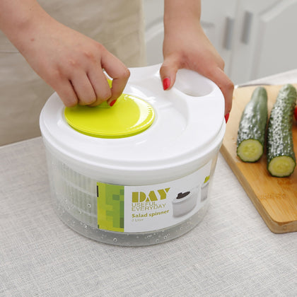 Vegetable Dryer Fruit Drain Dehydrator Shake Water Basket Multifunction Kitchen Salad Tools