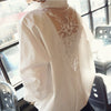 korean Lace Loose Blouse Casual Top Fashion Shirt Plus Size