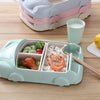 Baby Separated Bowl Creative Car Styling Tableware Breakfast Dinner Plate