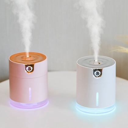 Indoor USB Rechargeable Humidifier Night Light Water Pattern