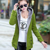 New fall and winter clothes thick velvet hoodies Sweatshirt  woman coats