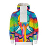 Hooded Sweater Color Ink Digital Printing Long-sleeved High-necked for Lovers