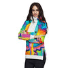 Hooded Sweater Color Ink Digital Printing Long-sleeved High-necked for Lovers