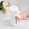 450ML Auto-induction Foam Soap Dispenser Infrared Sensor Fine Foam Transparent Design Indicator Button