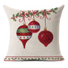 Christmas Pillow Cover School Bar Home Sofa Decoration Gift