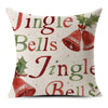 Christmas Pillow Cover School Bar Home Sofa Decoration Gift