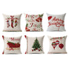 Christmas Pillow Cover School Bar Home Sofa Decoration Gift