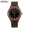 BEWELL ZS - W169A Women Quartz Watch Leather Strap