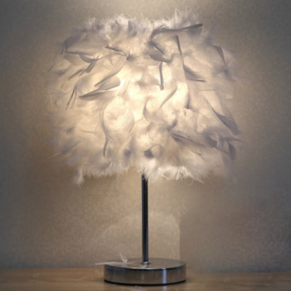 Modern Creative Feather Table Lamp for Home Decoration