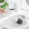 ecoco TPR Toilet Bowl Brush Holder Set for Bathroom Cleaning