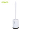 ecoco TPR Toilet Bowl Brush Holder Set for Bathroom Cleaning