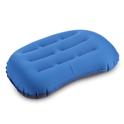 Travel Inflatable TPU Neck Pillow Press Type Office Aircraft Waist Cushion