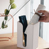 Plastic Tissue Box Wall-mounted Solid Color Paper Holder