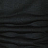 Pleated Sleeve Color Blocking Spliced T-shirt