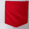 Pleated Sleeve Color Blocking Spliced T-shirt