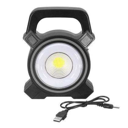 30W Solar Portable Rechargeable LED Flood