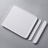 Solid Color Drainer Board Dish Fruit Vegetable Drying Rack