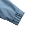 Women Denim Coat Jacket Long Sleeve Zipper Closure Color Splice Design