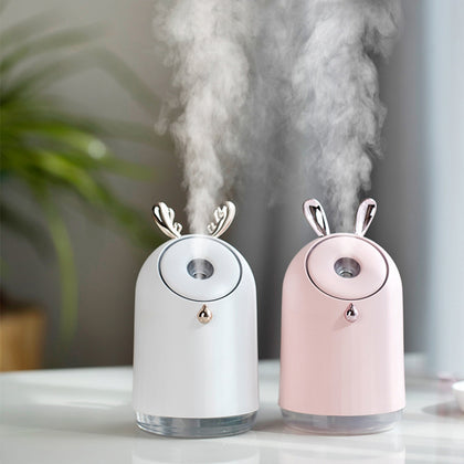 250ml Lovely Ultrasonic Humidifier with Colorful Mood Light