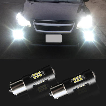 2PCS 1156 BA15S Car LED Light Bulb for Reverse Fog Signal Turn Lamp