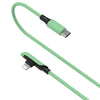 Baseus Elbow Type-C to 8 Pin Data Transmission Line Charging Cable 1.2m