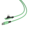 Baseus Elbow Type-C to 8 Pin Data Transmission Line Charging Cable 1.2m