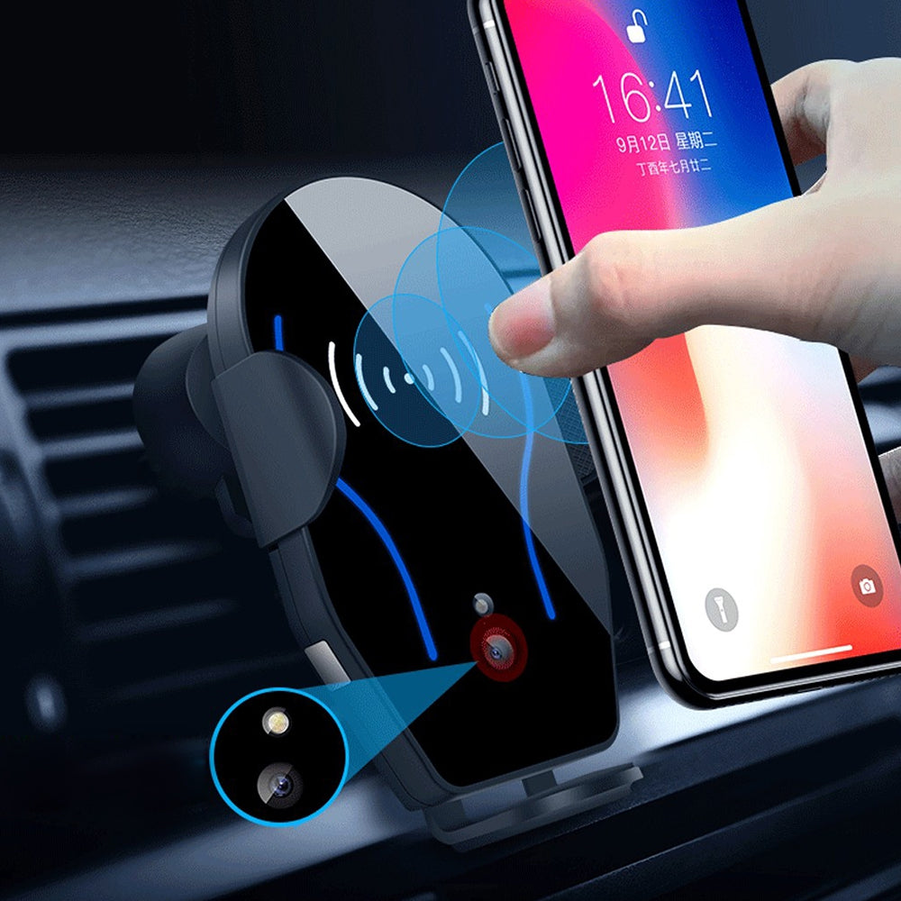 Infrared Sensing Automatic Wireless Charger Car Phone Holder