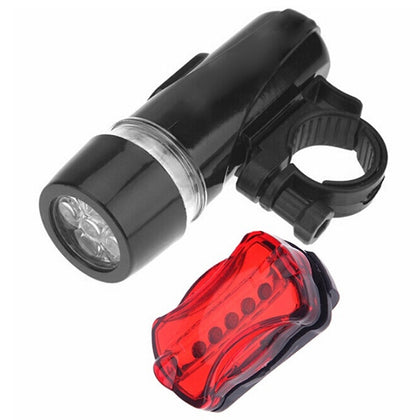 Bicycle Front Light Butterfly Taillight Set Bike Lamp