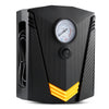 DC 12V 120W Portable Car Air Pump Clear Pressure Gauge LED Emergency Light for Kinds of Vehicles