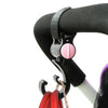 2PCS 360-degree Rotatable Baby Stroller Hooks High-quality Material