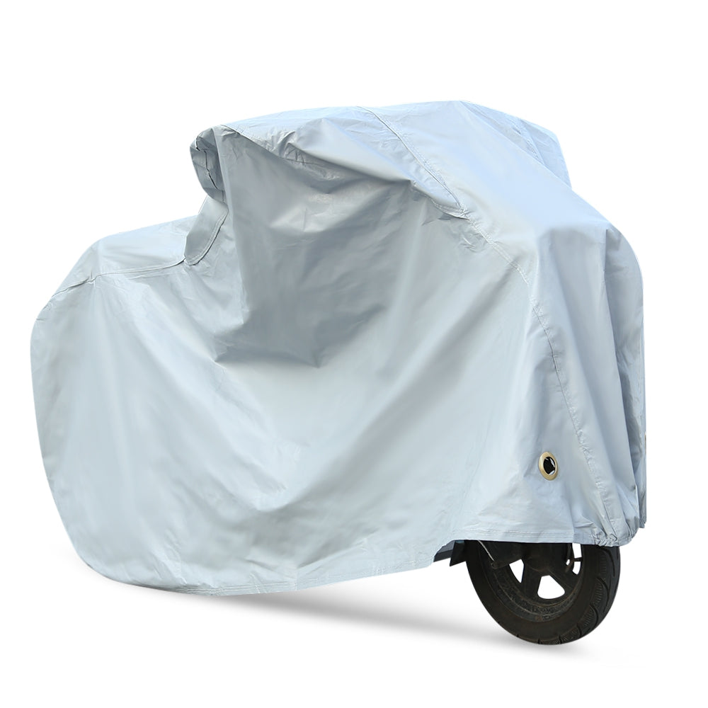 Motorcycle Cover Thickened PEVA Fine Cotton Reinforced Stitches Durable Protector for All Seasons