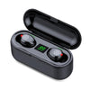 F9 TWS Bluetooth 5.0 Wireless Earbuds Hands-free headphones 10m Working Distance Hi-Fi Sound Effect