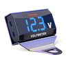 12-150V LED Display Digital Voltmeter Voltage Gauge Panel Meter with Bracket for Motorcycle Scooter Car