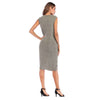 Round Neck Sleeveless Knot Casual Dress for Women