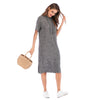 Hooded Short Sleeve Casual Dress for Women