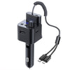 Y7 Multi-functional Car Charger Dual Usb Car Charger Car Charging Treasure Mini-car Bluetooth Mp3