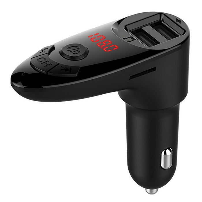 C8 Multi-function Car Mp3 Player Cigarette Lighter Dual Usb Car Charger