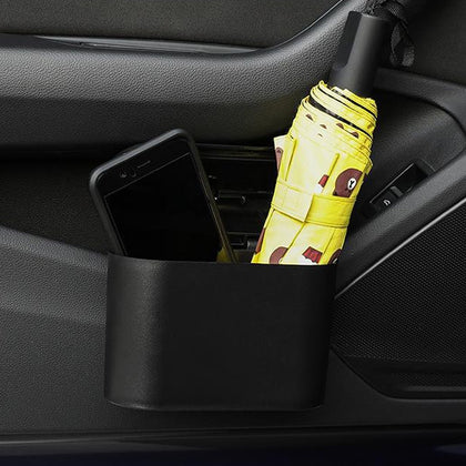 Mini Hang Up Vehicle Auto Car Trash Can Garbage Dust Case Automotive Interior Rubbish Bin Holder Box with Large Capacity