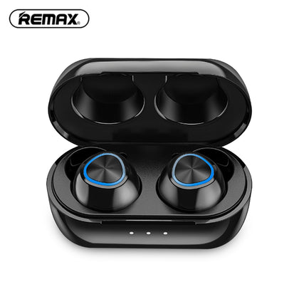 REMAX TWS - 16 Wireless Bluetooth Earphones with 220mAh Charging Compartment 