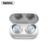 REMAX TWS - 16 Wireless Bluetooth Earphones with 220mAh Charging Compartment 