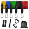 Resistance Band Elastic Pulling Rope TPE Material 11pcs