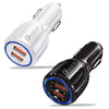 USB Car Charger with Dual QC3.0 Port 12 - 24V