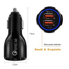 USB Car Charger with Dual QC3.0 Port 12 - 24V