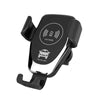 Gravity Sensor Car Phone Holder Wireless Charger 75% Charging Efficiency 3-side Strong Grip