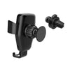 Gravity Sensor Car Phone Holder Wireless Charger 75% Charging Efficiency 3-side Strong Grip